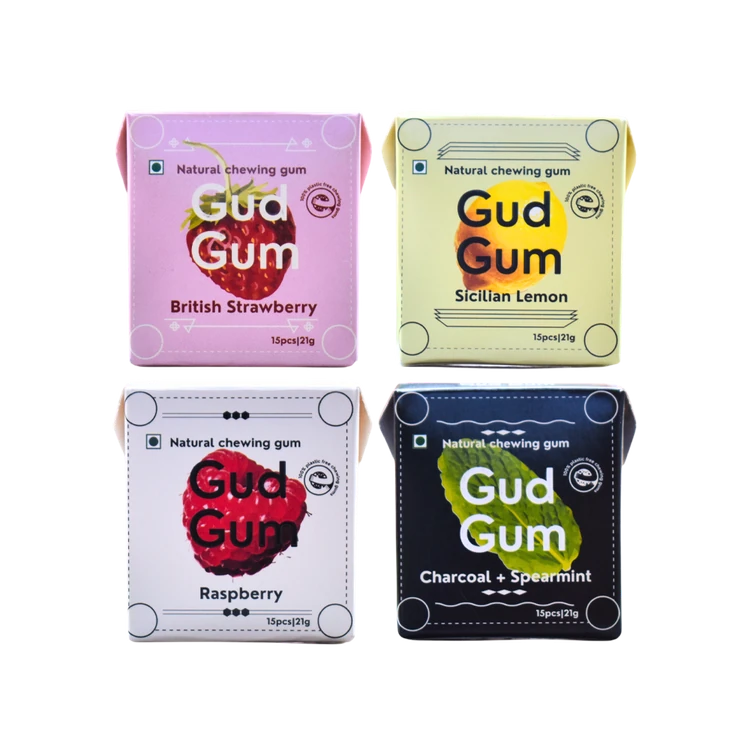 Gud Gum Natural Sugar Free Chewing Gum