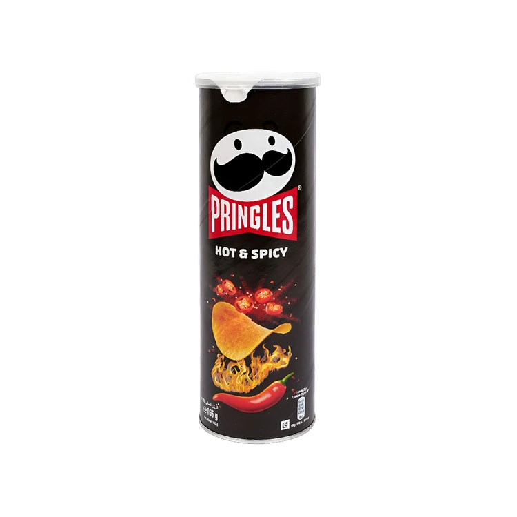 Pringles Hot & Spicy Potato Chips