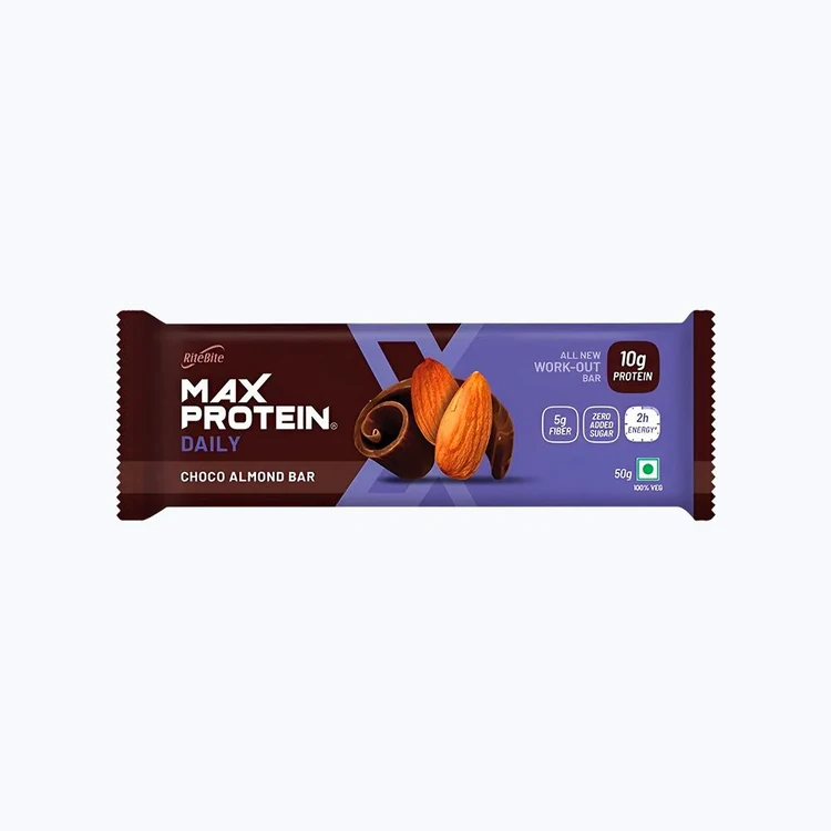 RiteBite Max Protein Daily Choco Almond 10 g Protein Bar