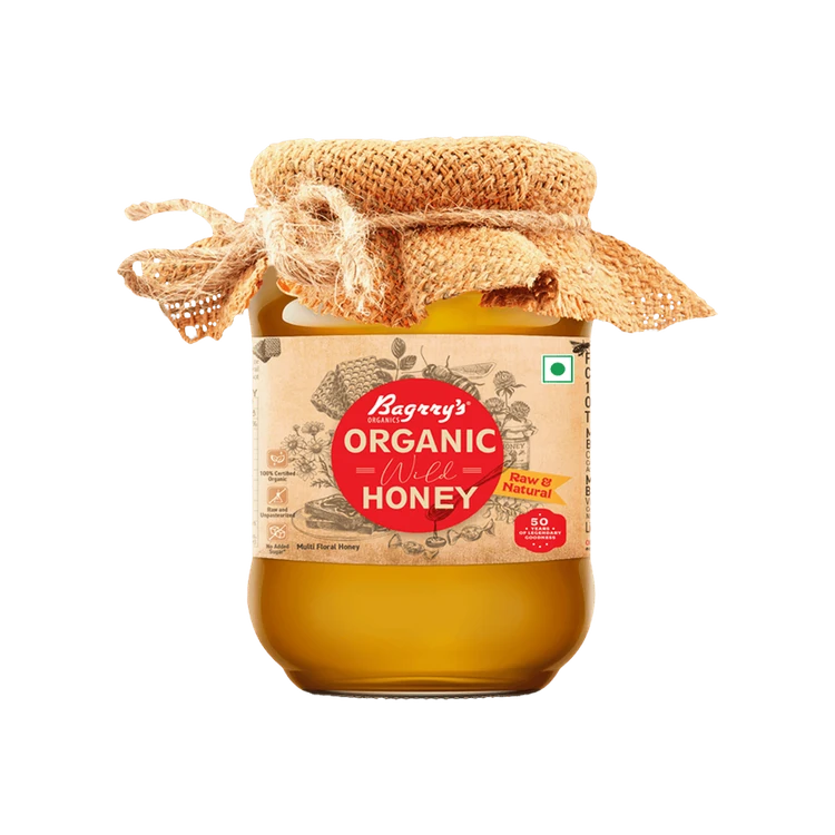 Bagrry's Wild Raw & Natural Organic Honey