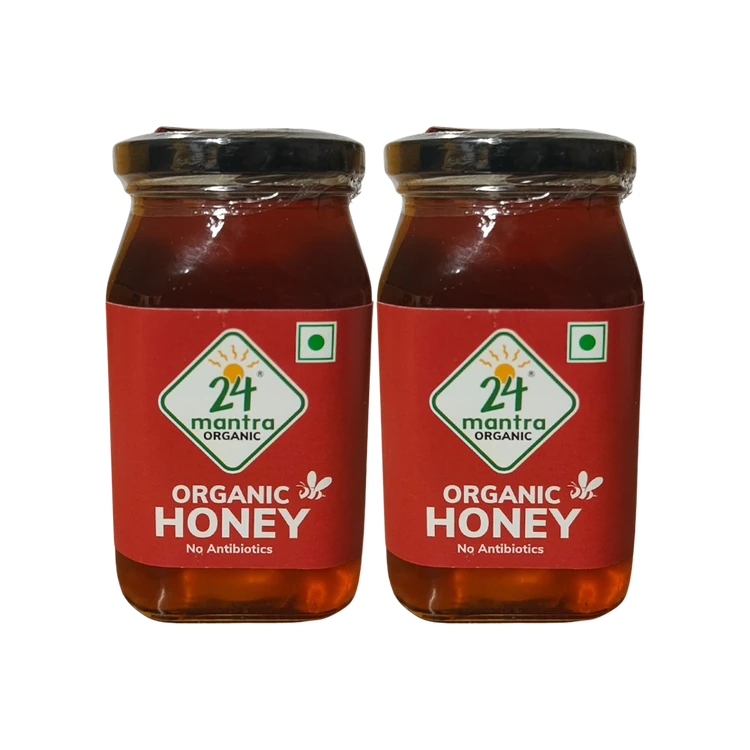 24 Mantra Organic Honey - Pack of 2