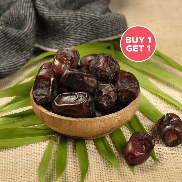 Kimia Dates - Packet - Buy 1 Get 1 Free (Kharjura)