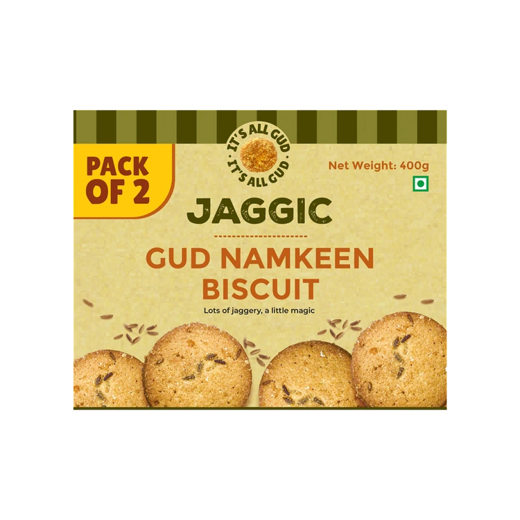 Jaggic Gud Namkeen Bakery Biscuits
