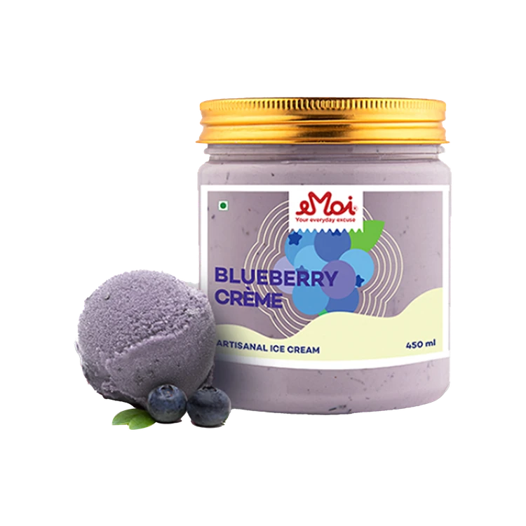 EMOI Blueberry Ice Cream Tub