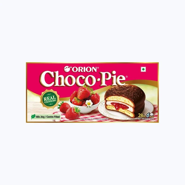 Orion Strawberry Choco Pie