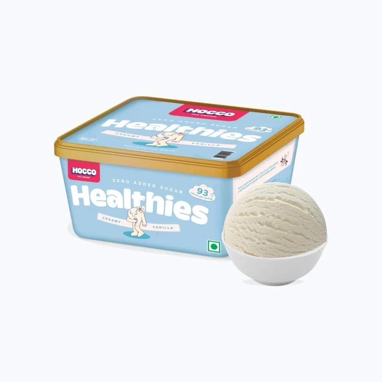 Hocco Healthies Creamy Vanilla Ice Cream Tub