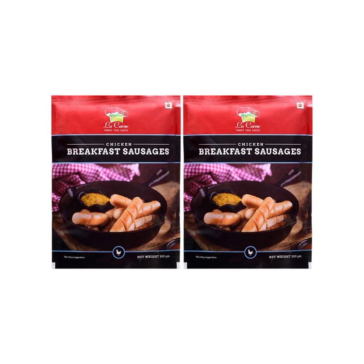 La Carne Breakfast Chicken Sausage (Frozen) - Pack of 2
