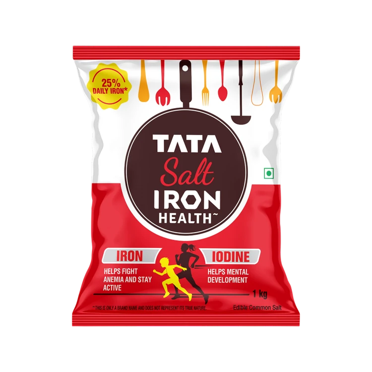 Tata Plus Iron Health, Double Fortified Salt