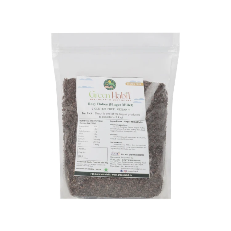 Greenhabit Ragi/Finger Millet Flakes