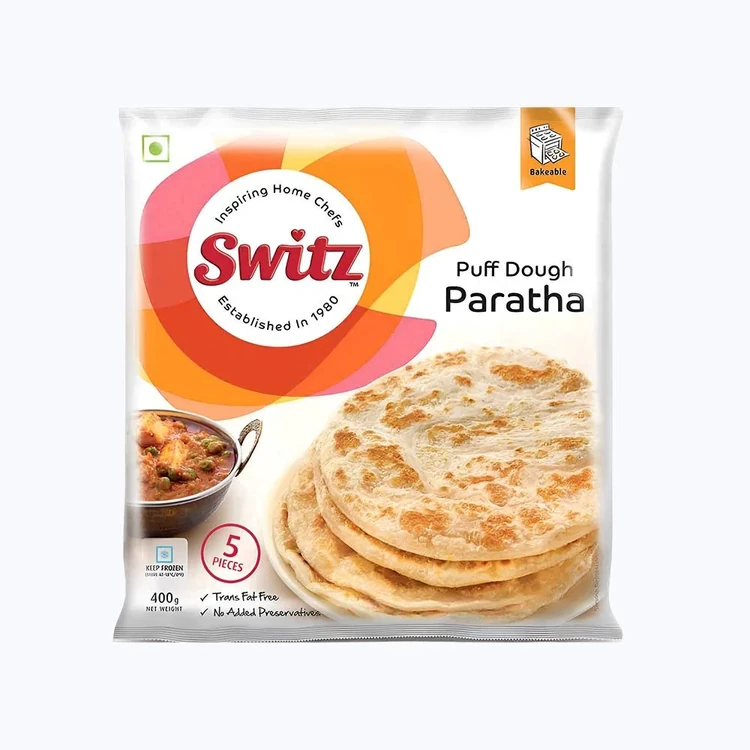 Switz Puff Dough Paratha (Frozen)