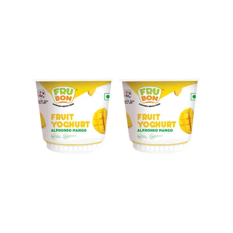 FruBon Alphonso Mango Yogurt - Pack of 2