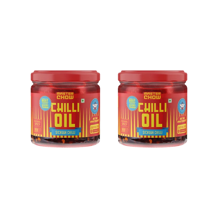 MasterChow Sichuan Chilli Oil - Pack of 2