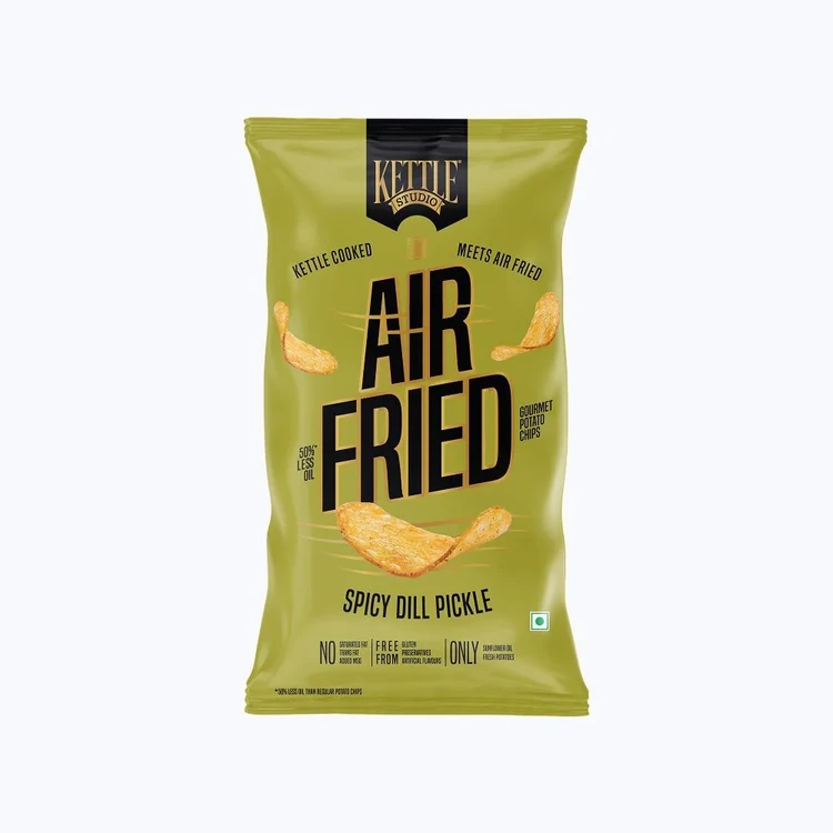 Kettle Studio Air Fried Spicy Dill Pickle Potato Chips