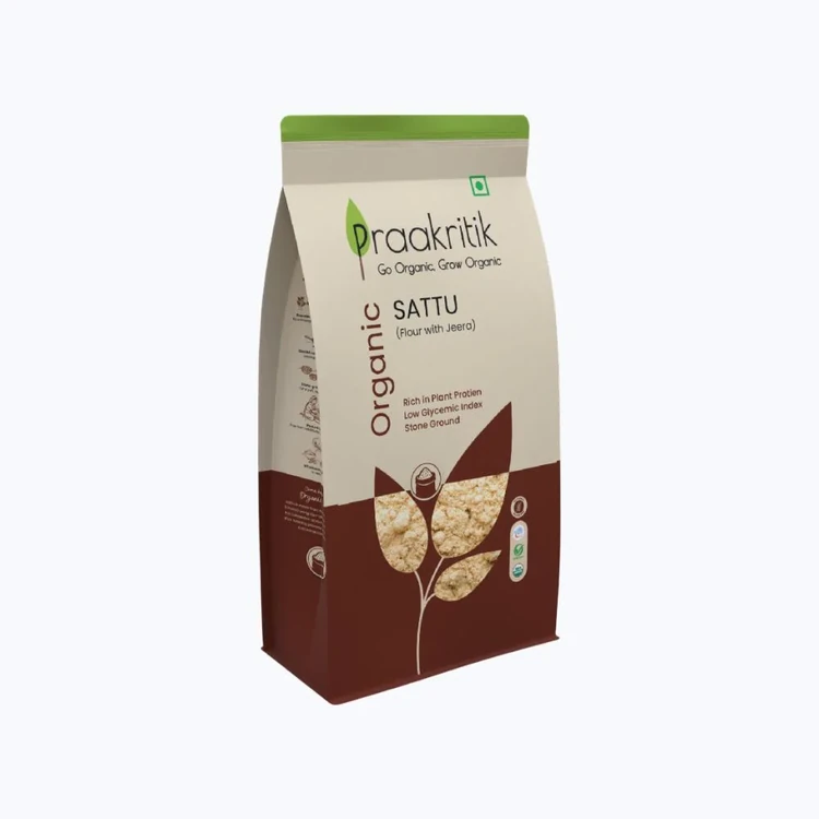 Praakritik Organic Sattu Flour with Jeera