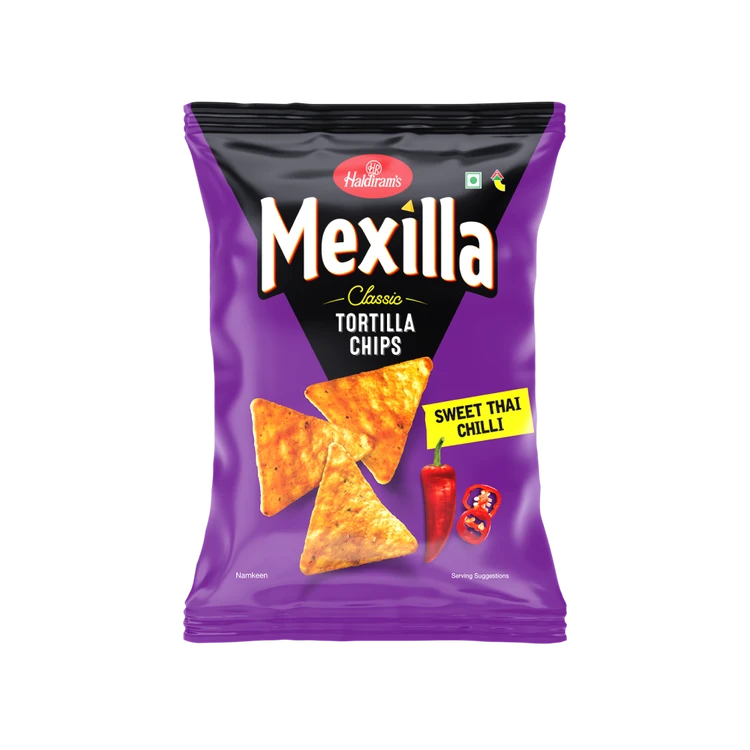 Haldiram's Mexilla Classic Tortilla Chips (Sweet Thai Chilli)