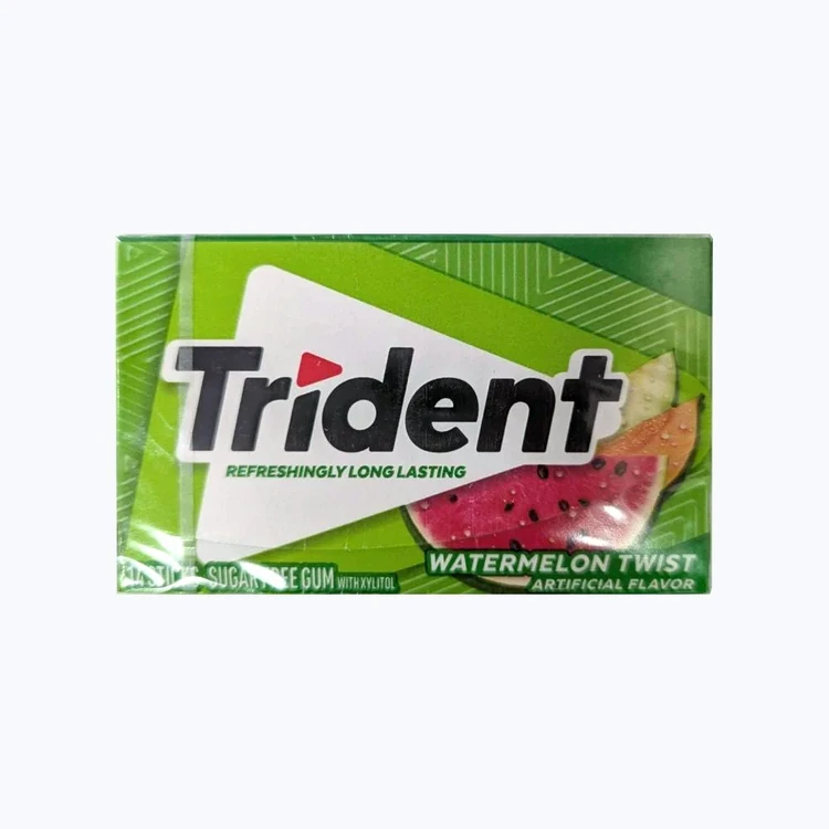 Trident Watermelon Twist Gum (Sugar Free)