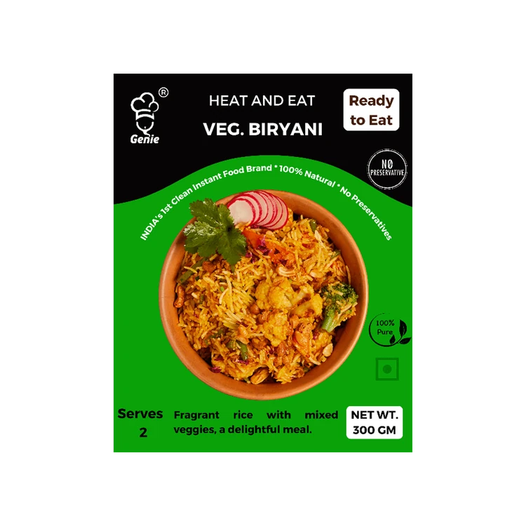 Genie Ready to Eat Veg Biryani