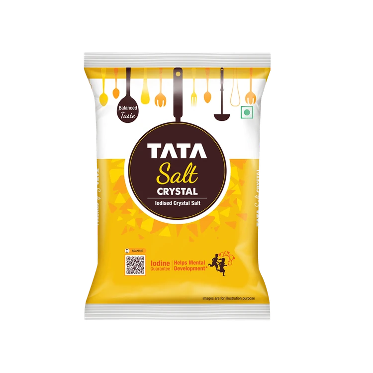 Tata Salt - Iodised Crystal (Uppu)