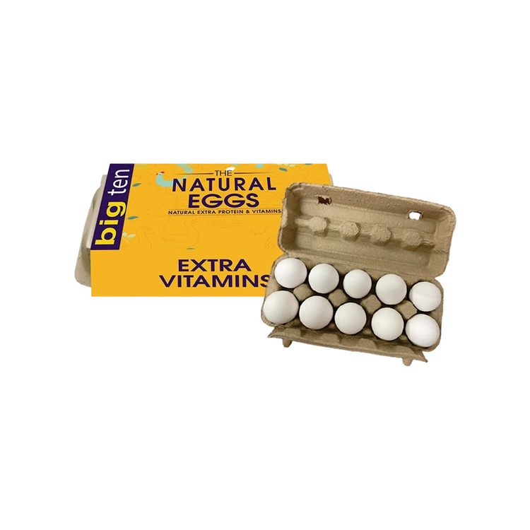 The Natural Fresh White Protein Rich Eggs - 10 pieces