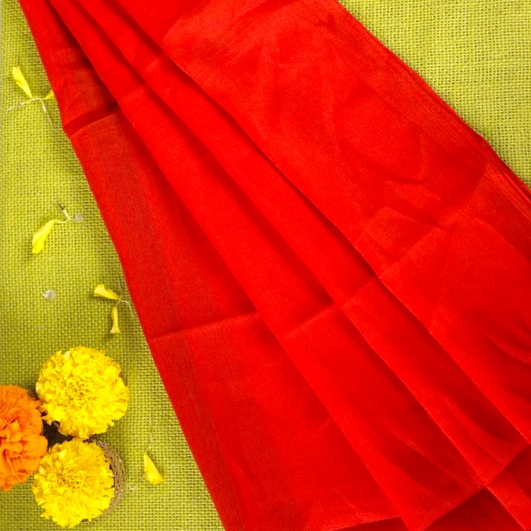 Red Pooja Cloth by Svasti