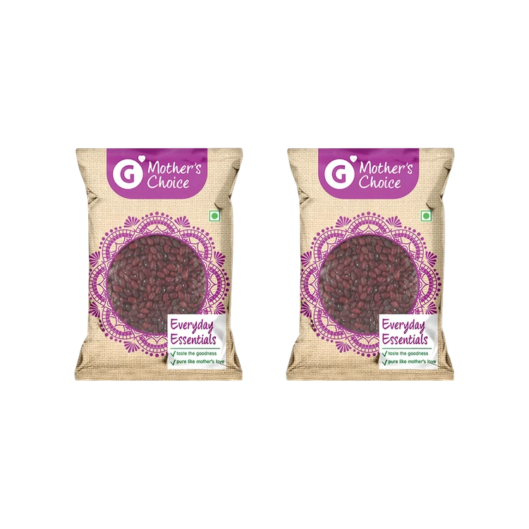 GMC Kashmiri Red Rajma - Pack of 2 (Kempu Rajma)
