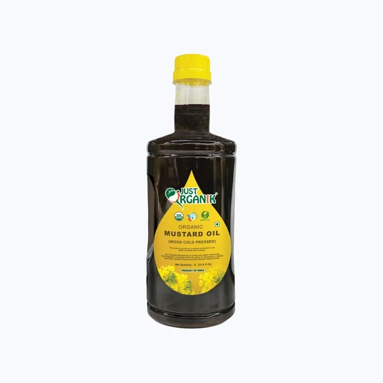 Just Organik Organic Mustard Oil