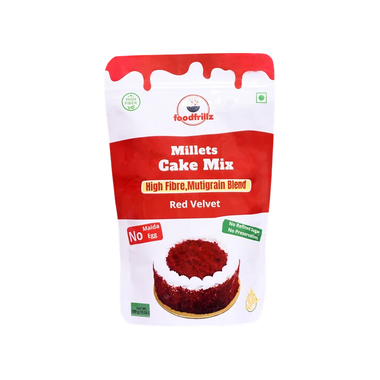 foodfrillz Red Velvet Millet Cake Mix