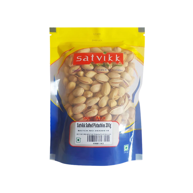 Satvikk Salted Pistachios (Pista)