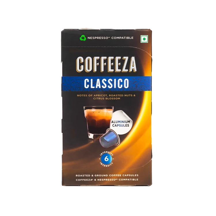 Coffeeza Classico Aluminium Coffee Capsules