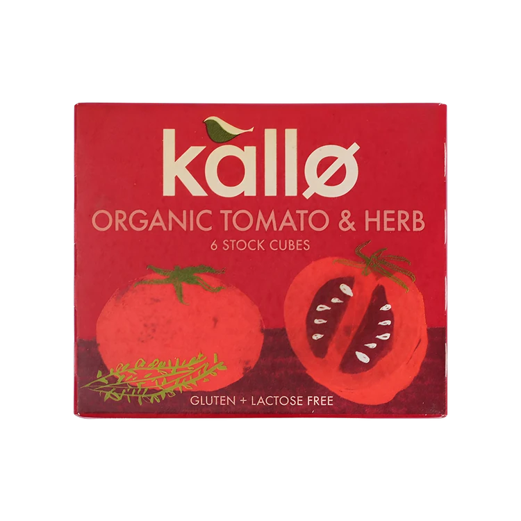 Kallo Organic Tomato & Herb Cubes Stock
