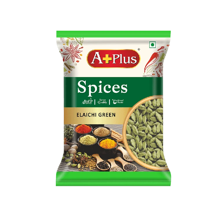 Aplus Green Cardamom Whole (Hasiru Yelakki)