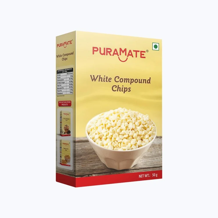 Puramate White Compound Choco Chips