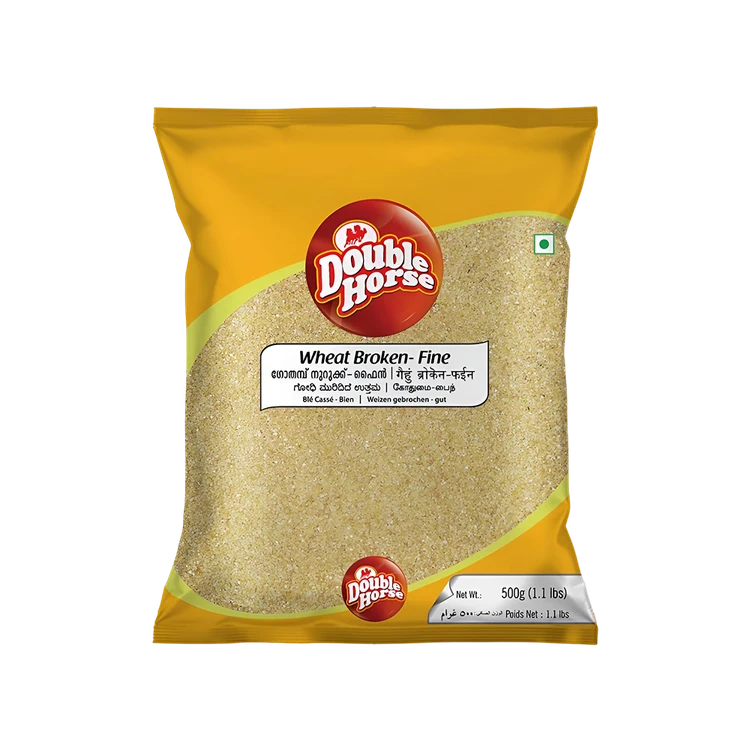 Double Horse Fine Broken Wheat / Daliya (Godhi Rave)