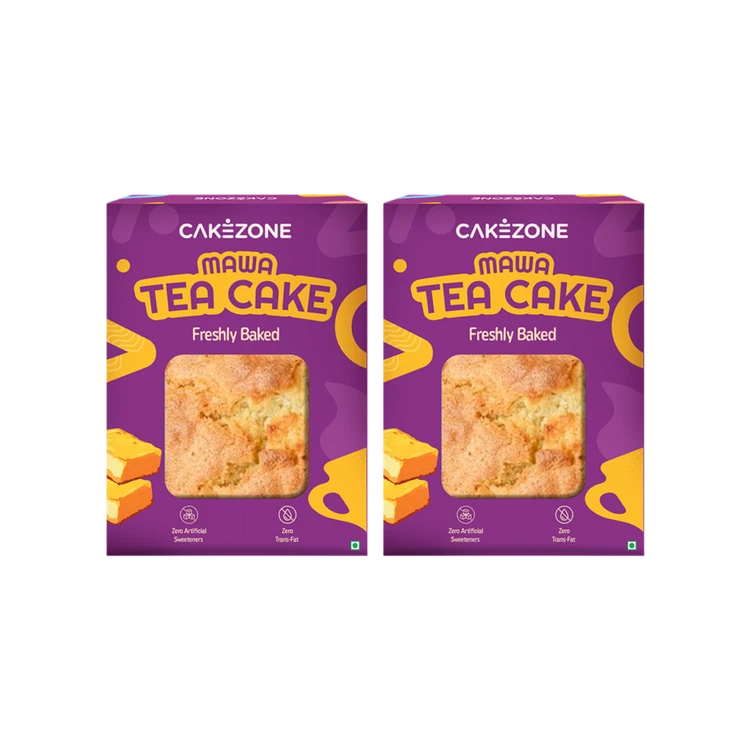 CakeZone Mawa Teacake - Pack of 2