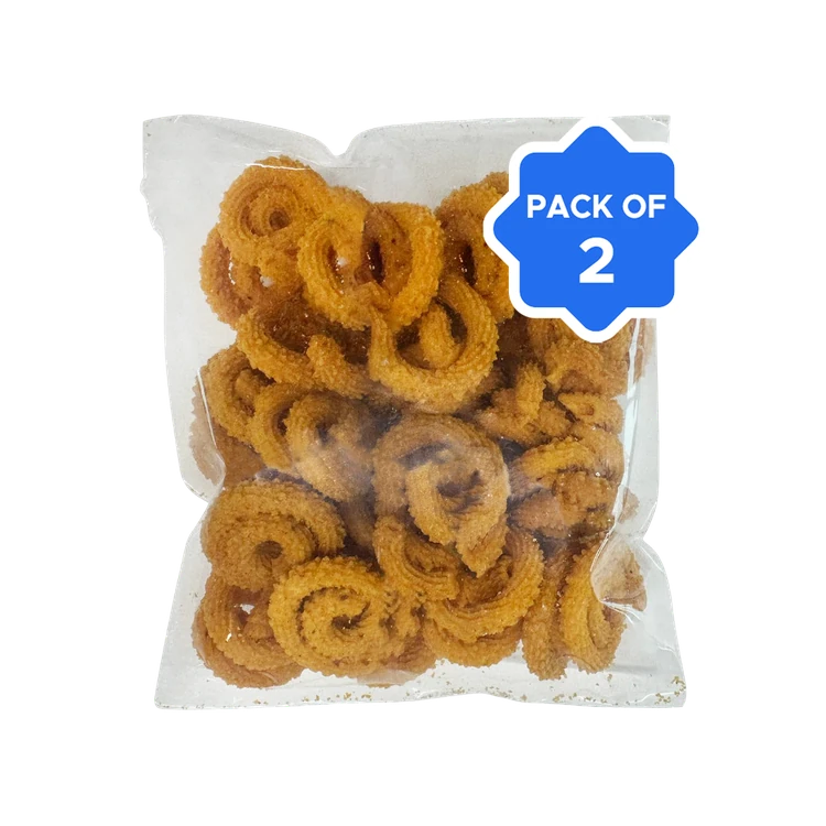 Veerabhadra Andhra Murukku Namkeen - Pack of 2
