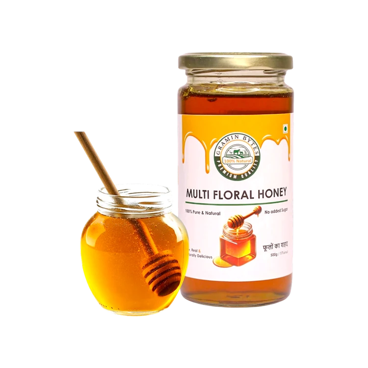 GRAMIN BYTES Multi Floral Honey