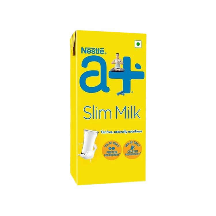 Nestle a+ Slim Skimmed Milk - Pack of 6