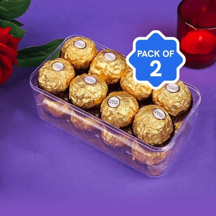 Ferrero Rocher Chocolate Gift Pack (16 pieces) - Pack of 2