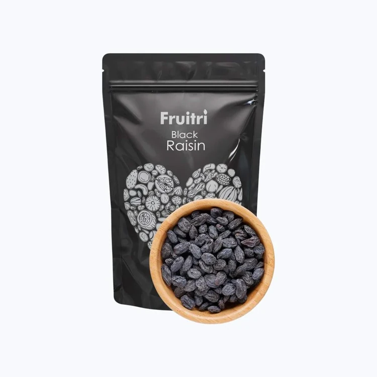 Fruitri Premium Black Raisins (Kappu Drakshi Dried)