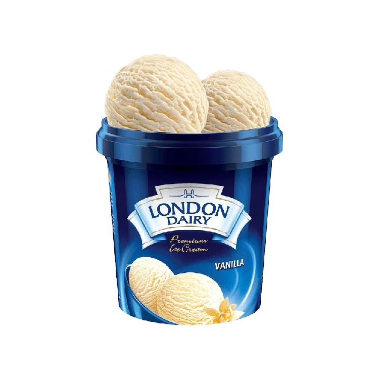 London Dairy Premium Vanilla Ice Cream Cup