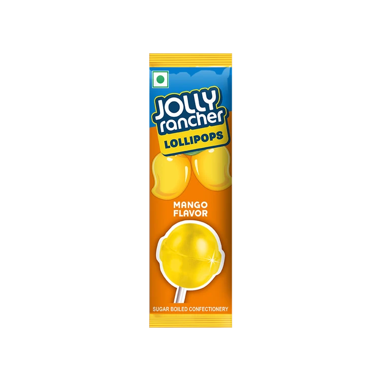 Jolly Rancher Mango Flavour Lollipop