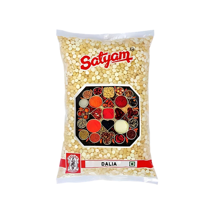 Satyam Roasted Chana Dal Daliya (Godhi Rave)