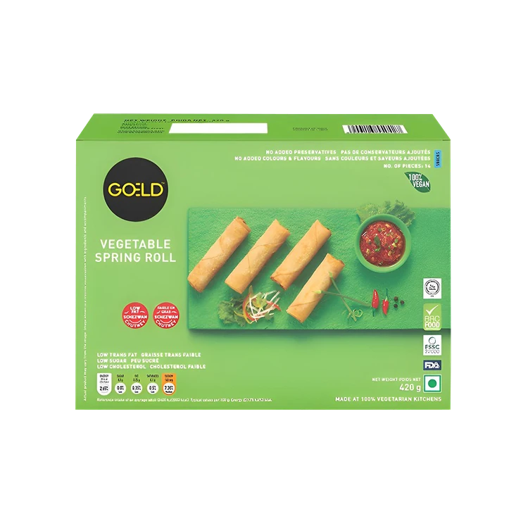 Goeld Vegetable Spring Roll (Frozen)