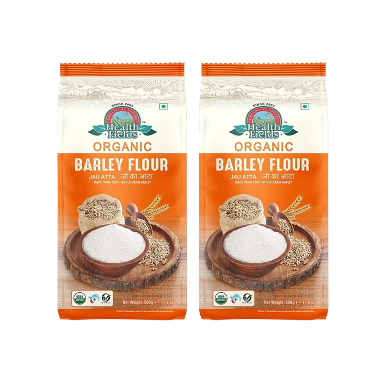 Health Fields Organic Barley Flour - Combo Pack