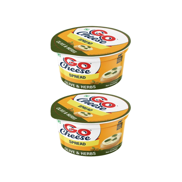 Go Olive & Herbs Cheese Spread - Pack of 2