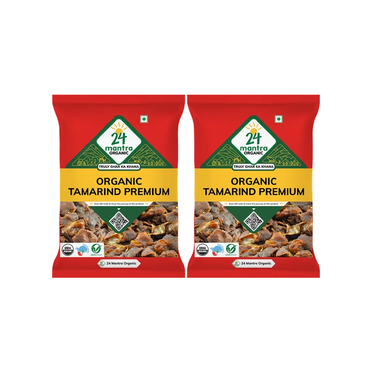 24 Mantra Organic Tamarind Whole / Imli - Pack of 2