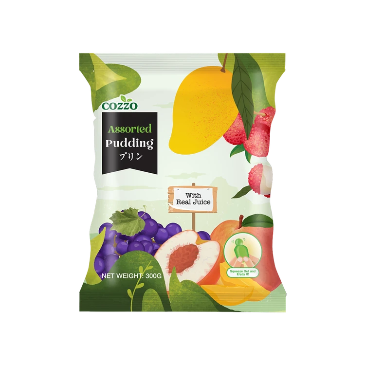 Cozzo Assorted Pudding with Real Juice