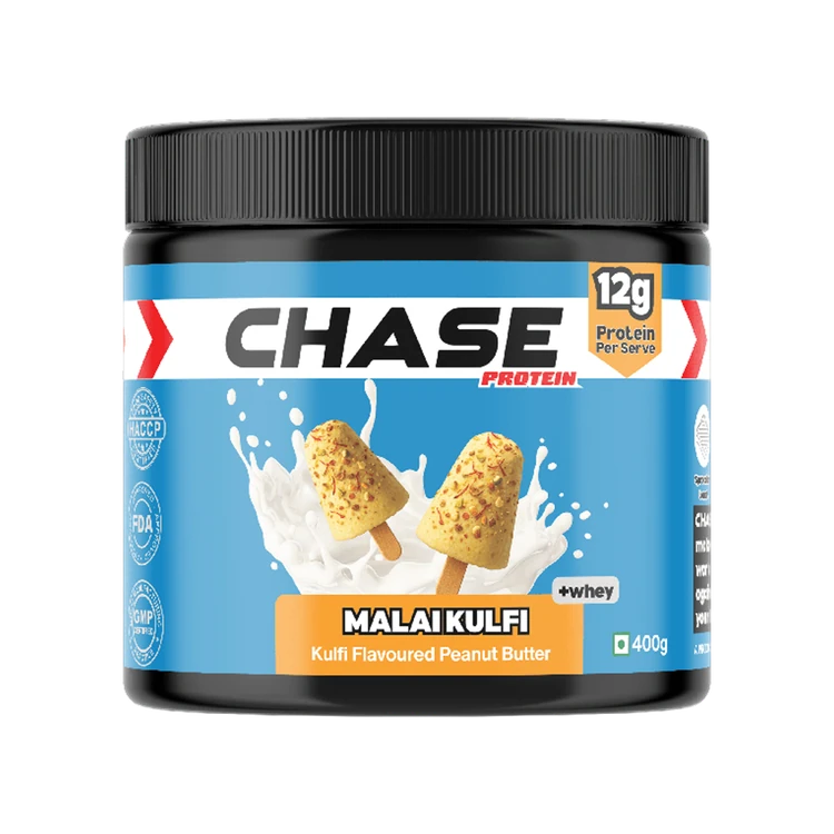Chase Protein Malai Kulfi Crunchy Peanut Butter