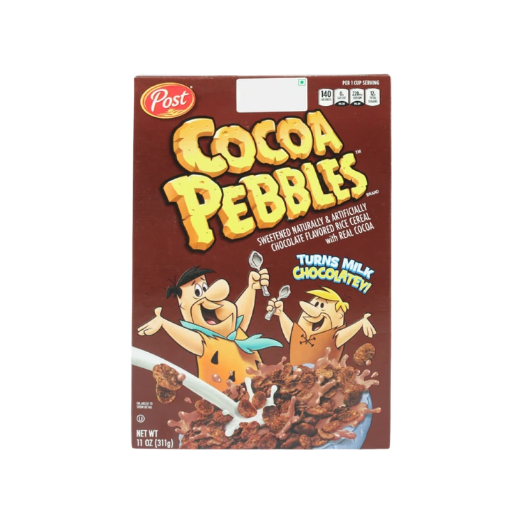 Post Rice Cereal with Cocoa Pebbles