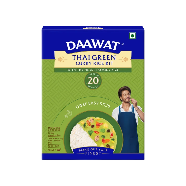 Daawat Thai Green Curry Rice Kit